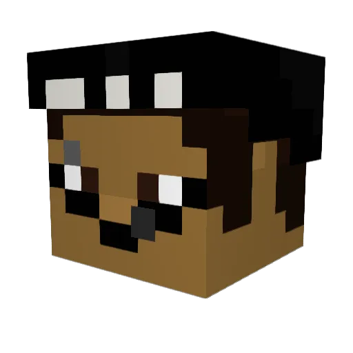 reignsupreme0831 Minecraft avatar head, 3D render