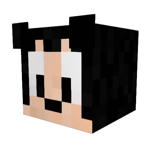 reiji2023 Minecraft avatar head, 3D render