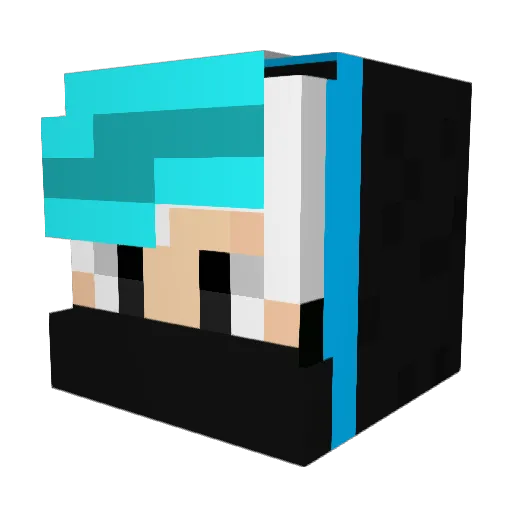 reinaldo1314 Minecraft avatar head, 3D render