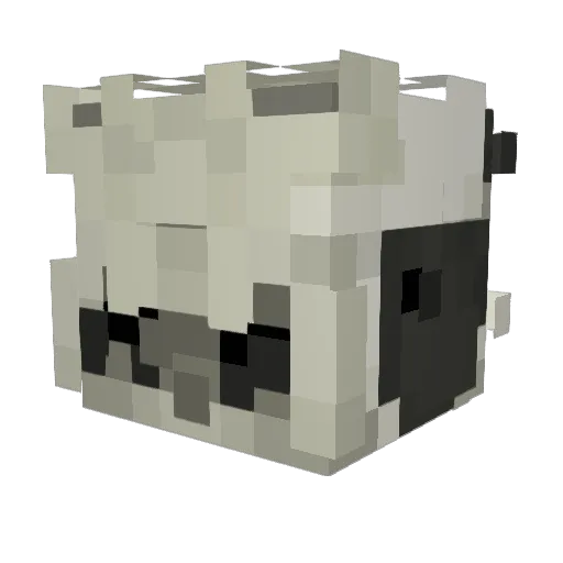 reinshii Minecraft avatar head, 3D render