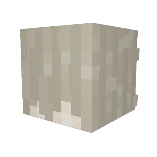 reipyonkamiko Minecraft avatar head, 3D render