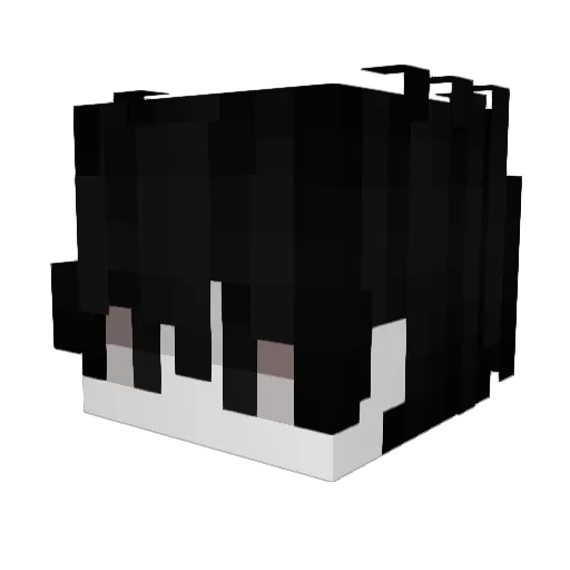reishirommmmm Minecraft avatar head, 3D render