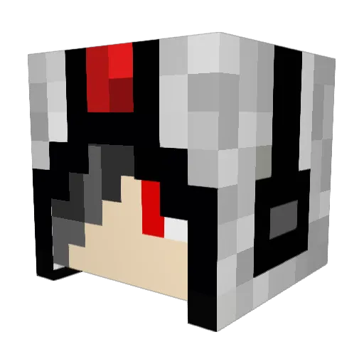 reitanuki Minecraft avatar head, 3D render