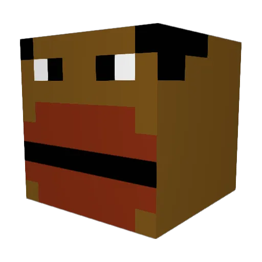 reitnorf123 Minecraft avatar head, 3D render