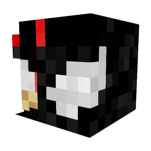 reivax369 Minecraft avatar head, 3D render