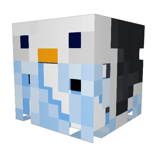 rejns Minecraft avatar head, 3D render