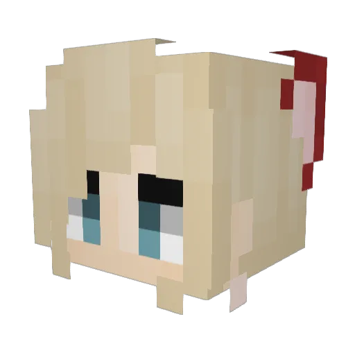 rejoJ Minecraft avatar head, 3D render