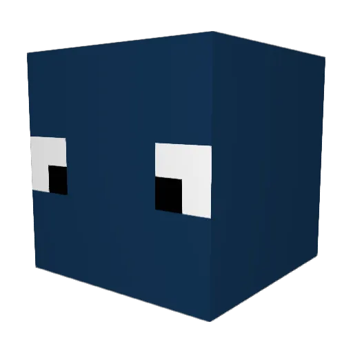 reka123 Minecraft avatar head, 3D render
