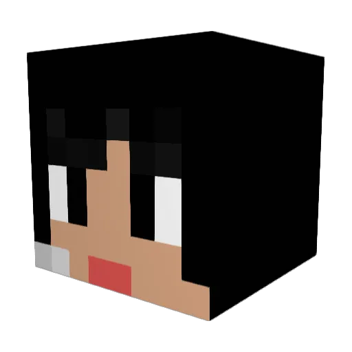 rekim222 Minecraft avatar head, 3D render