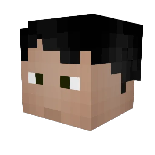 reklerjay Minecraft avatar head, 3D render