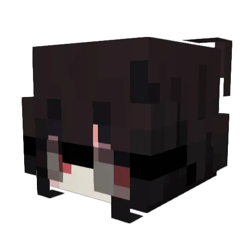 reku____ Minecraft avatar head, 3D render