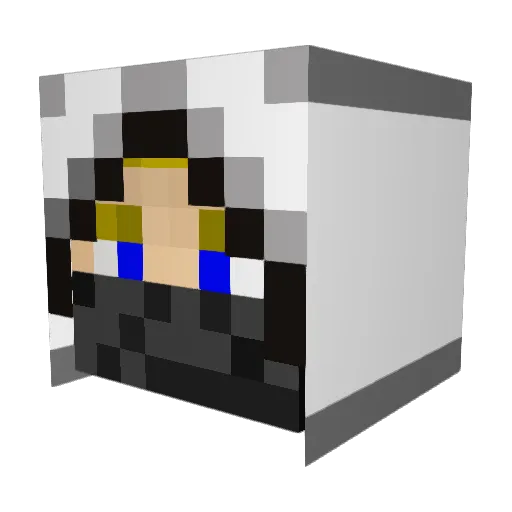 relentles31 Minecraft avatar head, 3D render
