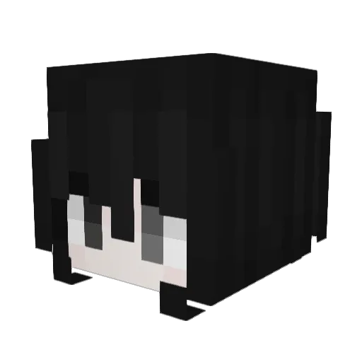 relie00 Minecraft avatar head, 3D render