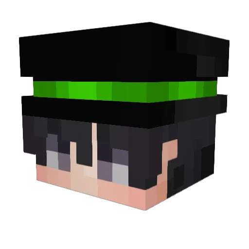 relief2696 Minecraft avatar head, 3D render