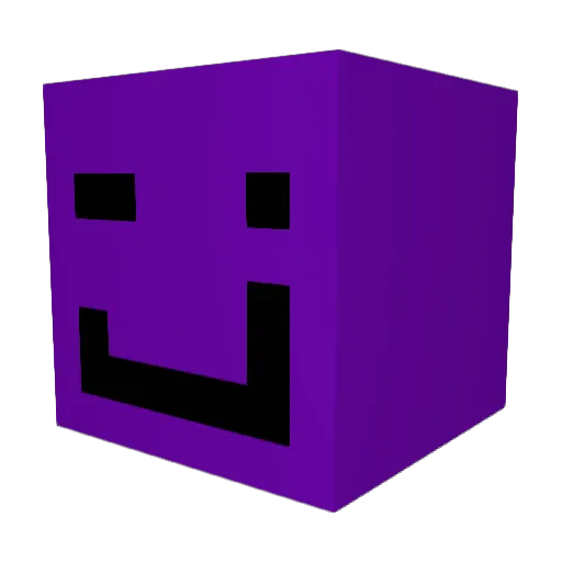 relieo Minecraft avatar head, 3D render