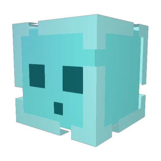 rellul1205 Minecraft avatar head, 3D render