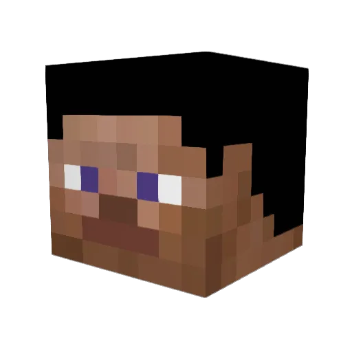 rely81 Minecraft avatar head, 3D render