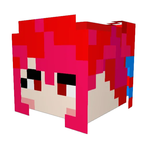 remadayoooooo Minecraft avatar head, 3D render