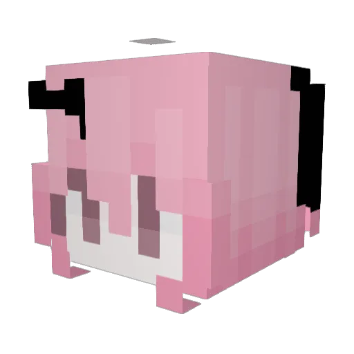 reman213 Minecraft avatar head, 3D render