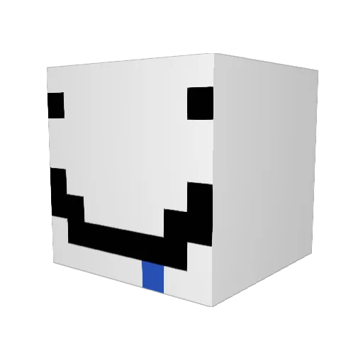 rembabo Minecraft avatar head, 3D render