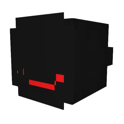 rembrxndt Minecraft avatar head, 3D render