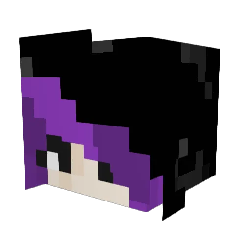 rembullets Minecraft avatar head, 3D render