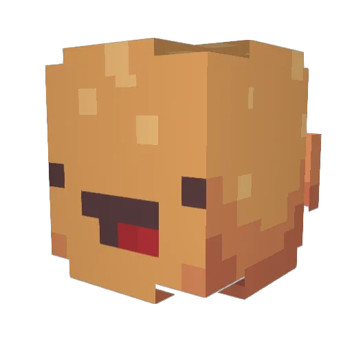 remco17017 Minecraft avatar head, 3D render