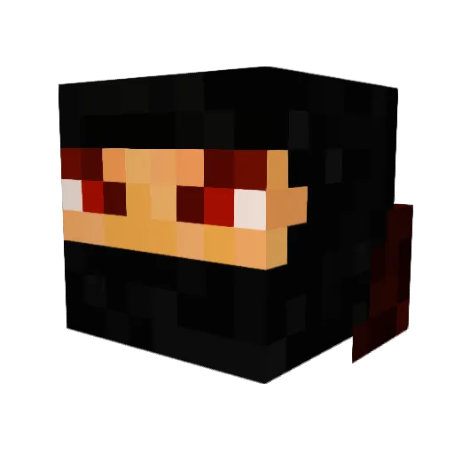 remcraft13 Minecraft avatar head, 3D render