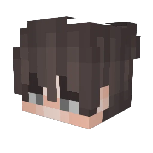 remeys Minecraft avatar head, 3D render