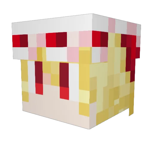 remi1455 Minecraft avatar head, 3D render