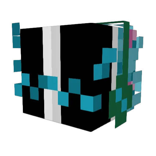 remi1670 Minecraft avatar head, 3D render