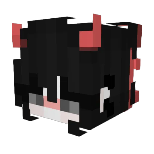 remi_mm Minecraft avatar head, 3D render