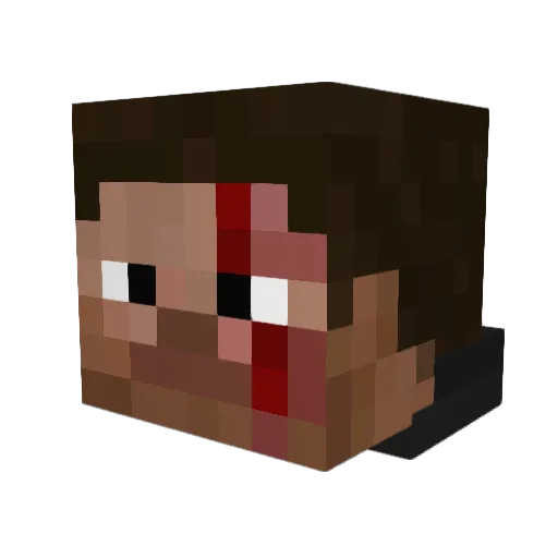 remiee_ Minecraft avatar head, 3D render