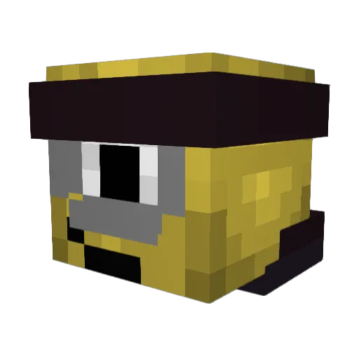 remikos5 Minecraft avatar head, 3D render