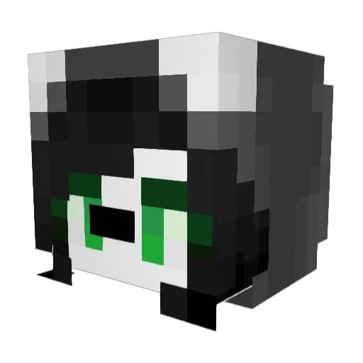 remiremrems Minecraft avatar head, 3D render