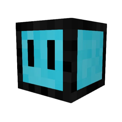 remity_ Minecraft avatar head, 3D render