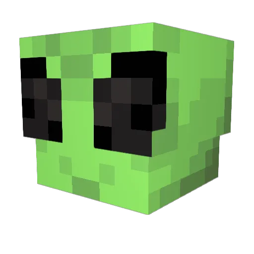 remix1880 Minecraft avatar head, 3D render