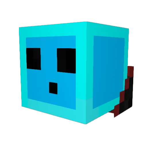 remix2112 Minecraft avatar head, 3D render