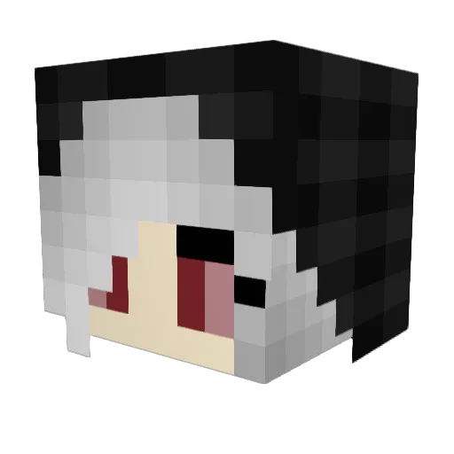 remiyth Minecraft avatar head, 3D render