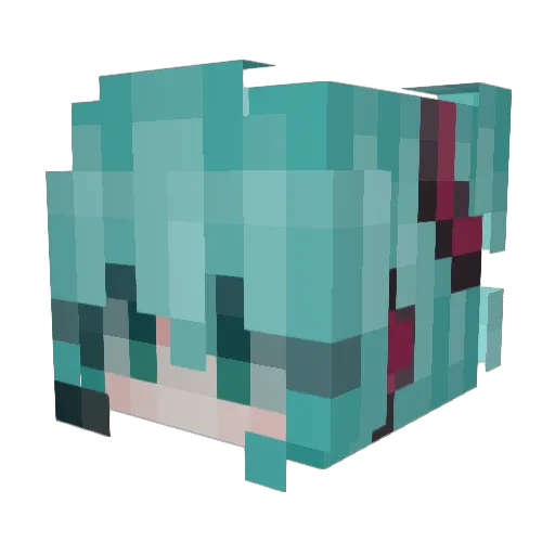 remmonie19 Minecraft avatar head, 3D render