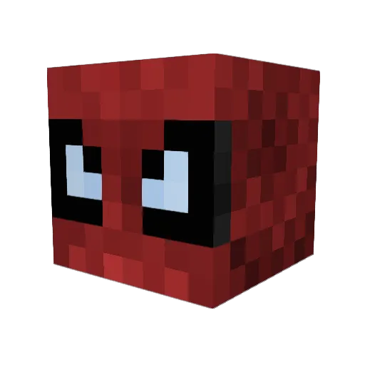 remojang_ Minecraft avatar head, 3D render