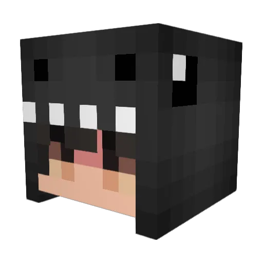 remon002 Minecraft avatar head, 3D render