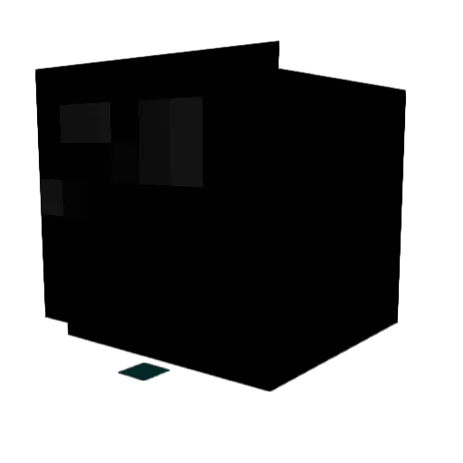 remonomenka Minecraft avatar head, 3D render