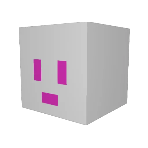 ren1145 Minecraft avatar head, 3D render