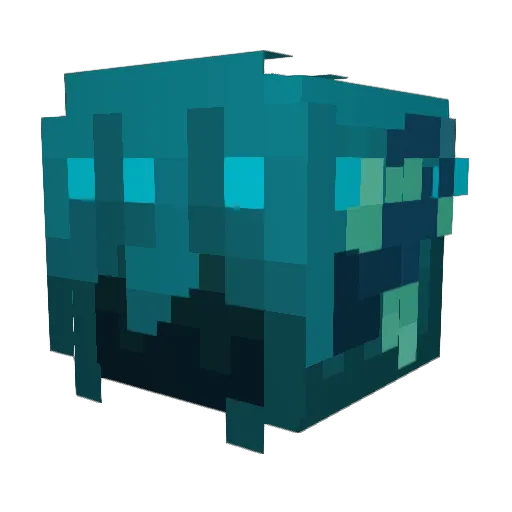 ren_boi Minecraft avatar head, 3D render