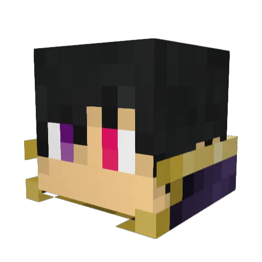 renato1604 Minecraft avatar head, 3D render