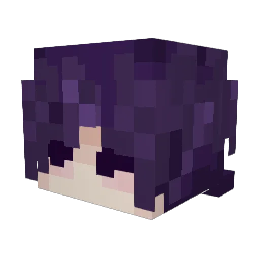 renberryz Minecraft avatar head, 3D render