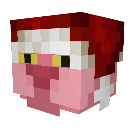 rence7 Minecraft avatar head, 3D render