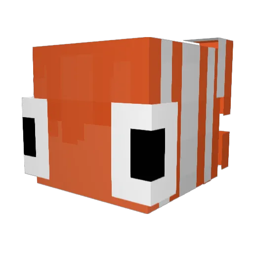 rendo2005 Minecraft avatar head, 3D render
