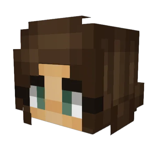 rene_2468 Minecraft avatar head, 3D render